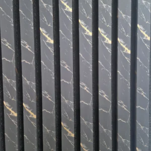 Acoustic Wall Panels - Black & Gold Marble