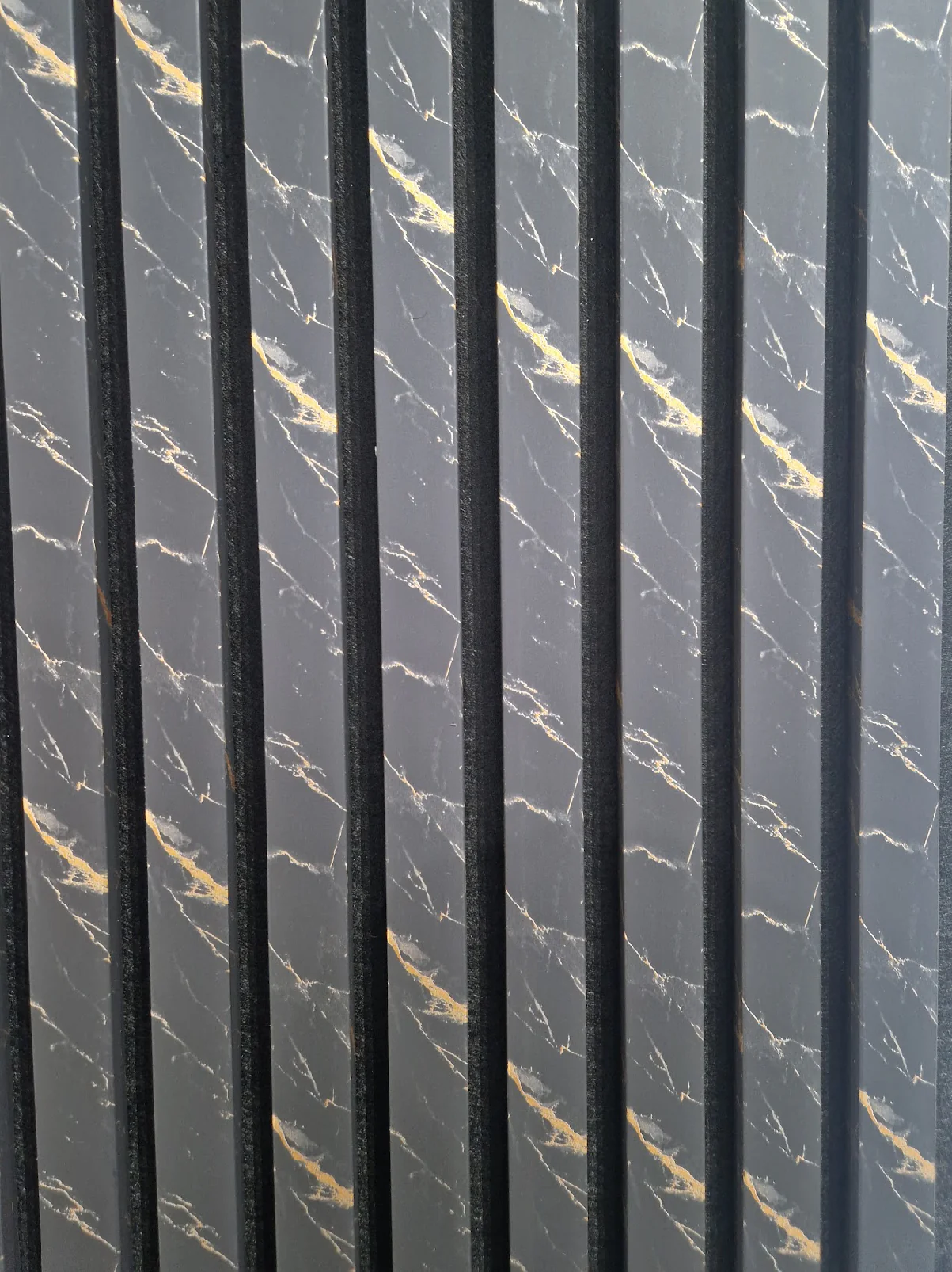 Acoustic Wall Panels - Black & Gold Marble